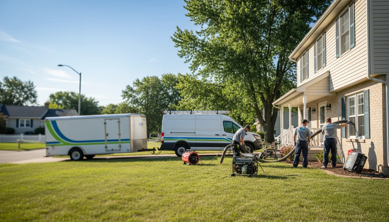 Flooded Basement Restoration And Cleanup With Repair in Butternut, WI near me